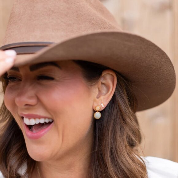 MOGANO x Jilly Box - Jade Jilly Studs - Picture 4 of 4